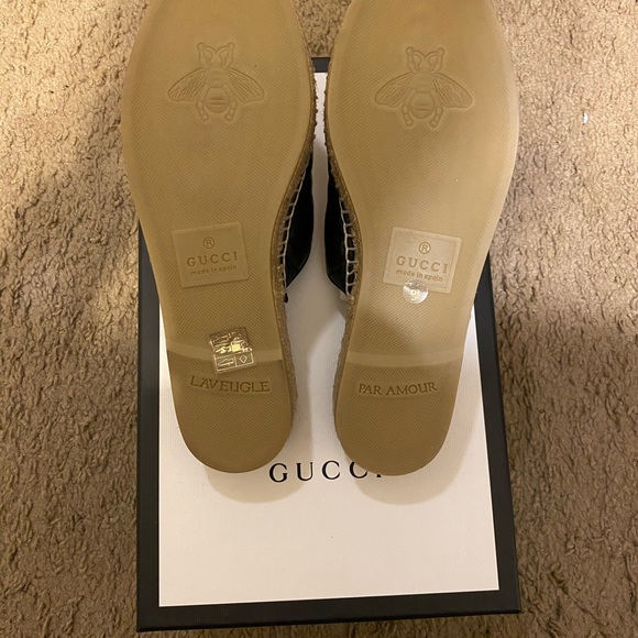 ❌SOLD❌NIB Gucci with dustbag espadrille mules - Picture 3 of 4